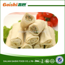 Chinese frozen vegetable spring rolls